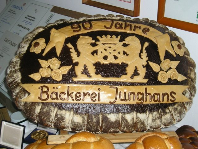 90 Jahre Bäckerei Junghans in Wünschendorf 